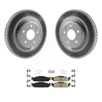 Coated Disc Rotors and Ceramic Brake Pads Kit-KGA-100518 - Kit.bestparts.ca