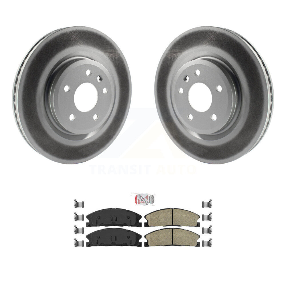 Coated Disc Rotors and Ceramic Brake Pads Kit-KGA-100521 - Kit.bestparts.ca