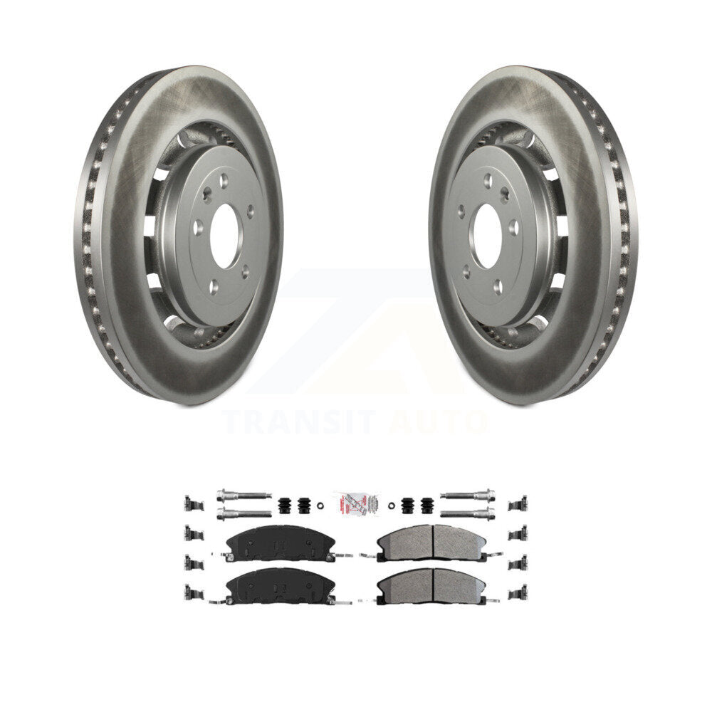 Coated Disc Rotors and Semi-Metallic Brake Pads Kit-KGA-100523 - Kit.bestparts.ca Kit.bestparts.ca