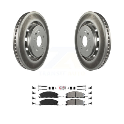 Coated Disc Rotors and Semi-Metallic Brake Pads Kit-KGA-100523 - Kit.bestparts.ca