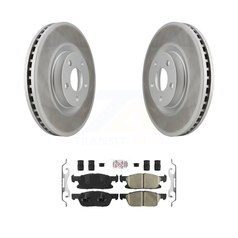Coated Disc Rotors and Ceramic Brake Pads Kit-KGA-100535 - Kit.bestparts.ca