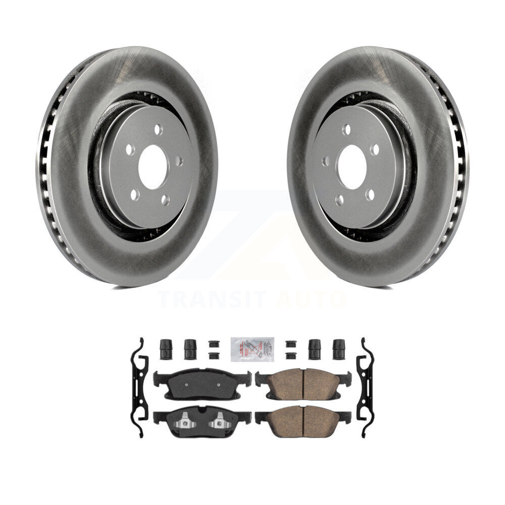Coated Disc Rotors and Ceramic Brake Pads Kit-KGA-100541 - Kit.bestparts.ca