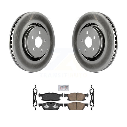 Coated Disc Rotors and Ceramic Brake Pads Kit-KGA-100542 - Kit.bestparts.ca