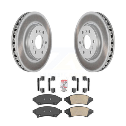 Coated Disc Rotors and Ceramic Brake Pads Kit-KGA-100546 - Kit.bestparts.ca
