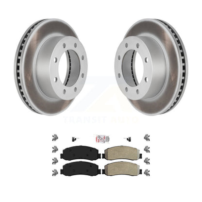 Coated Disc Rotors and Semi-Metallic Brake Pads Kit-KGA-100558 - Kit.bestparts.ca