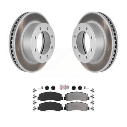 Coated Disc Rotors and Semi-Metallic Brake Pads Kit-KGA-100559 - Kit.bestparts.ca