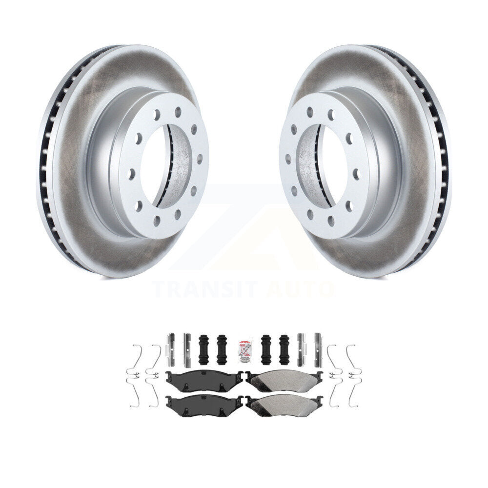 Coated Disc Rotors and Semi-Metallic Brake Pads Kit-KGA-100562 - Kit.bestparts.ca