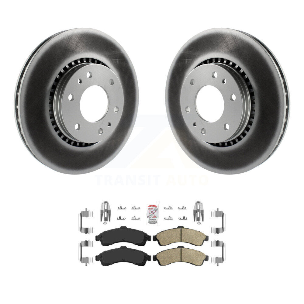 coated disc rotors and ceramic brake pads-kga-100568 - Kit.bestparts.ca