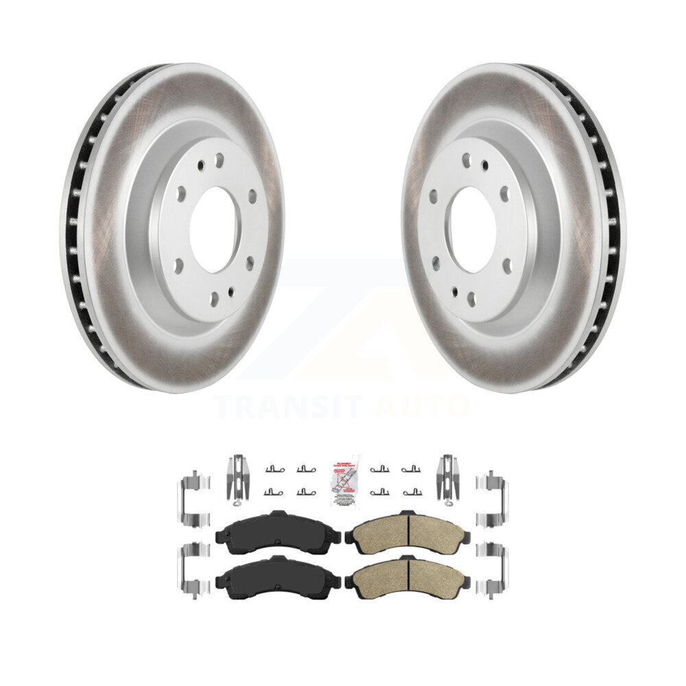 Coated Disc Rotors and Ceramic Brake Pads Kit-KGA-100571 - Kit.bestparts.ca
