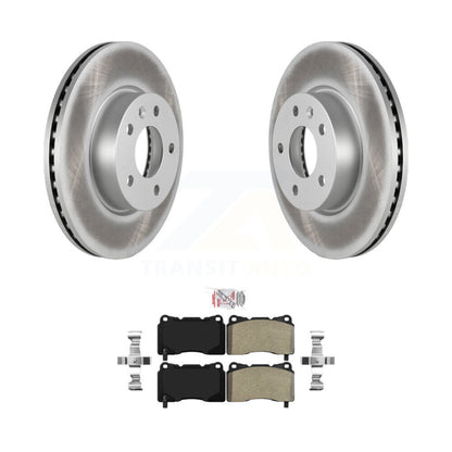Coated Disc Rotors and Semi-Metallic Brake Pads Kit-KGA-100580 - Kit.bestparts.ca