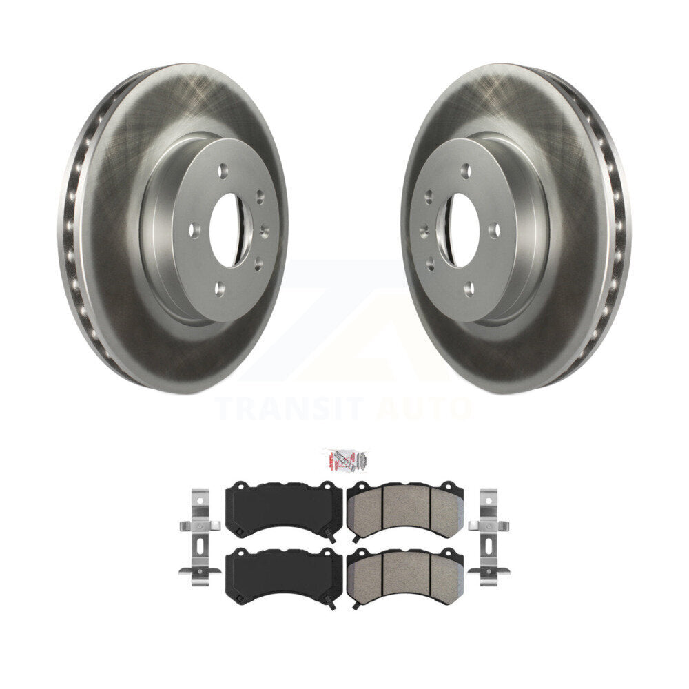 Coated Disc Rotors and Semi-Metallic Brake Pads Kit-KGA-100582 - Kit.bestparts.ca Kit.bestparts.ca