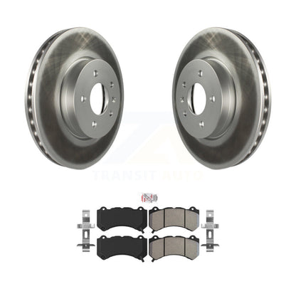 Coated Disc Rotors and Semi-Metallic Brake Pads Kit-KGA-100582 - Kit.bestparts.ca