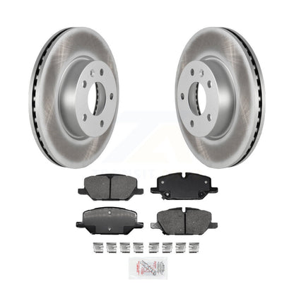 Coated Disc Rotors and Ceramic Brake Pads Kit-KGA-100585 - Kit.bestparts.ca