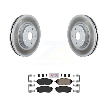 Coated Disc Rotors and Ceramic Brake Pads Kit-KGA-100587 - Kit.bestparts.ca