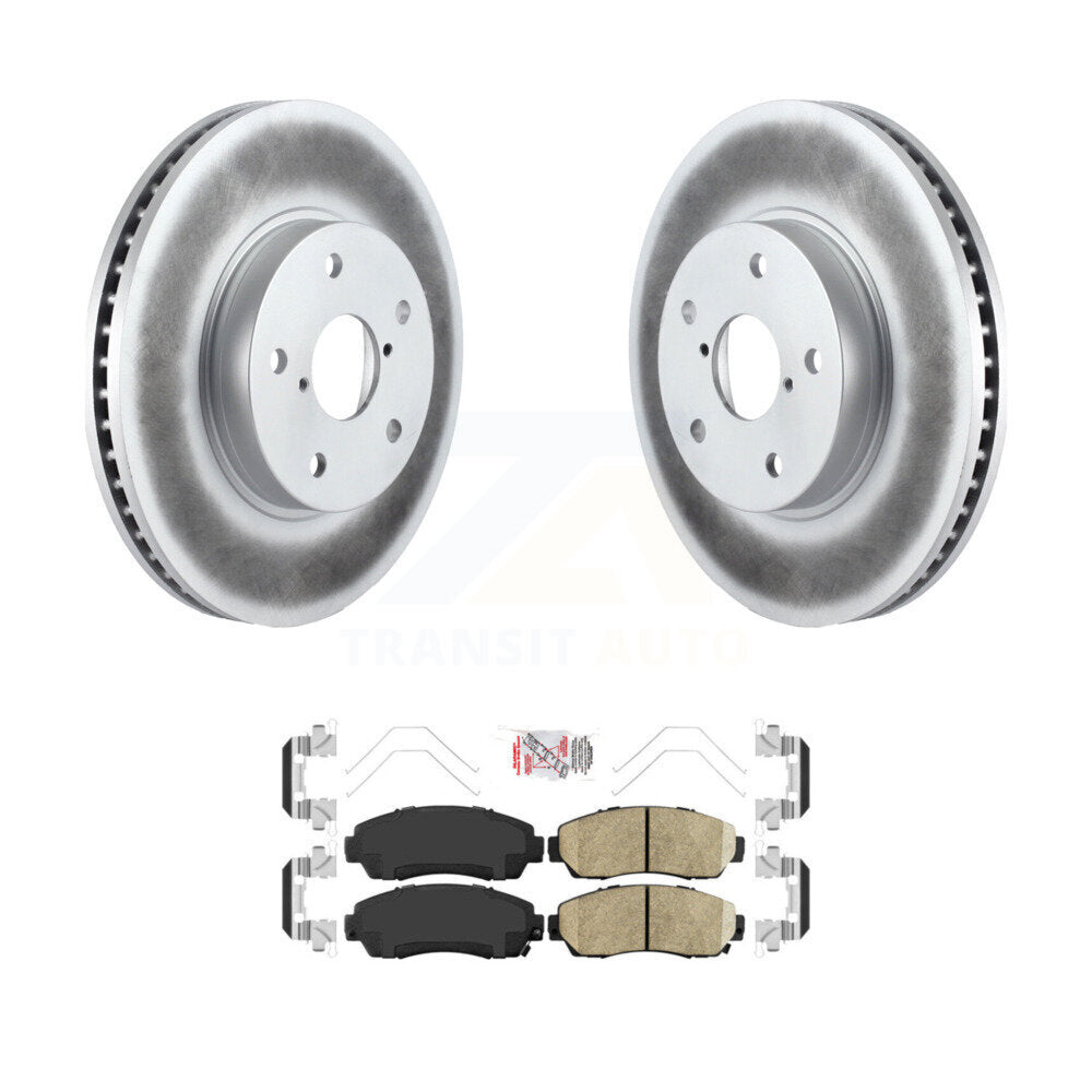 coated disc rotors and ceramic brake pads-kga-100590 - Kit.bestparts.ca