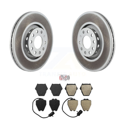 Coated Disc Rotors and Semi-Metallic Brake Pads Kit-KGA-100596 - Kit.bestparts.ca