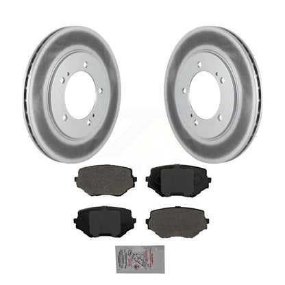 coated disc rotors and semi metallic brake pads-kga-100599 - Kit.bestparts.ca