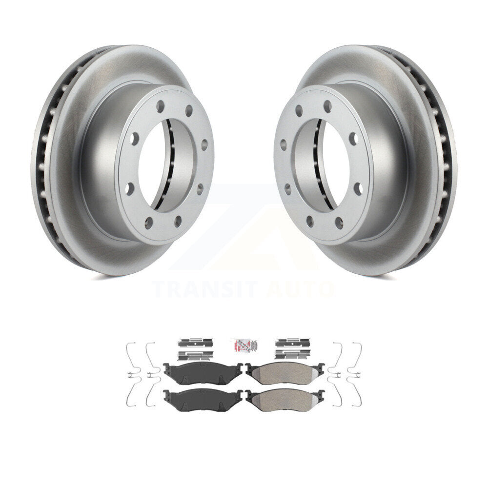 Coated Disc Rotors and Semi-Metallic Brake Pads Kit-KGA-100603 - Kit.bestparts.ca