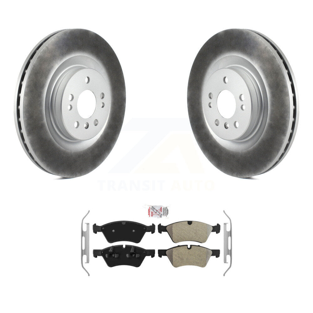 Coated Disc Rotors and Semi-Metallic Brake Pads Kit-KGA-100604 - Kit.bestparts.ca