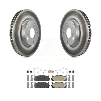 Coated Disc Rotors and Ceramic Brake Pads Kit-KGA-100606 - Kit.bestparts.ca