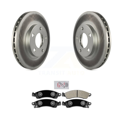 coated disc rotors and semi metallic brake pads-kga-100616 - Kit.bestparts.ca