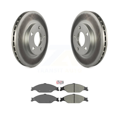 coated disc rotors and semi metallic brake pads-kga-100617 - Kit.bestparts.ca