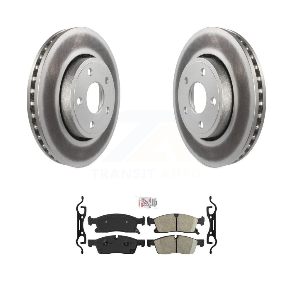 Coated Disc Rotors and Ceramic Brake Pads Kit-KGA-100620 Kit.bestparts.ca