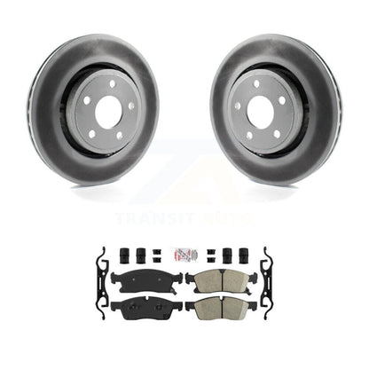 Coated Disc Rotors and Ceramic Brake Pads Kit-KGA-100623