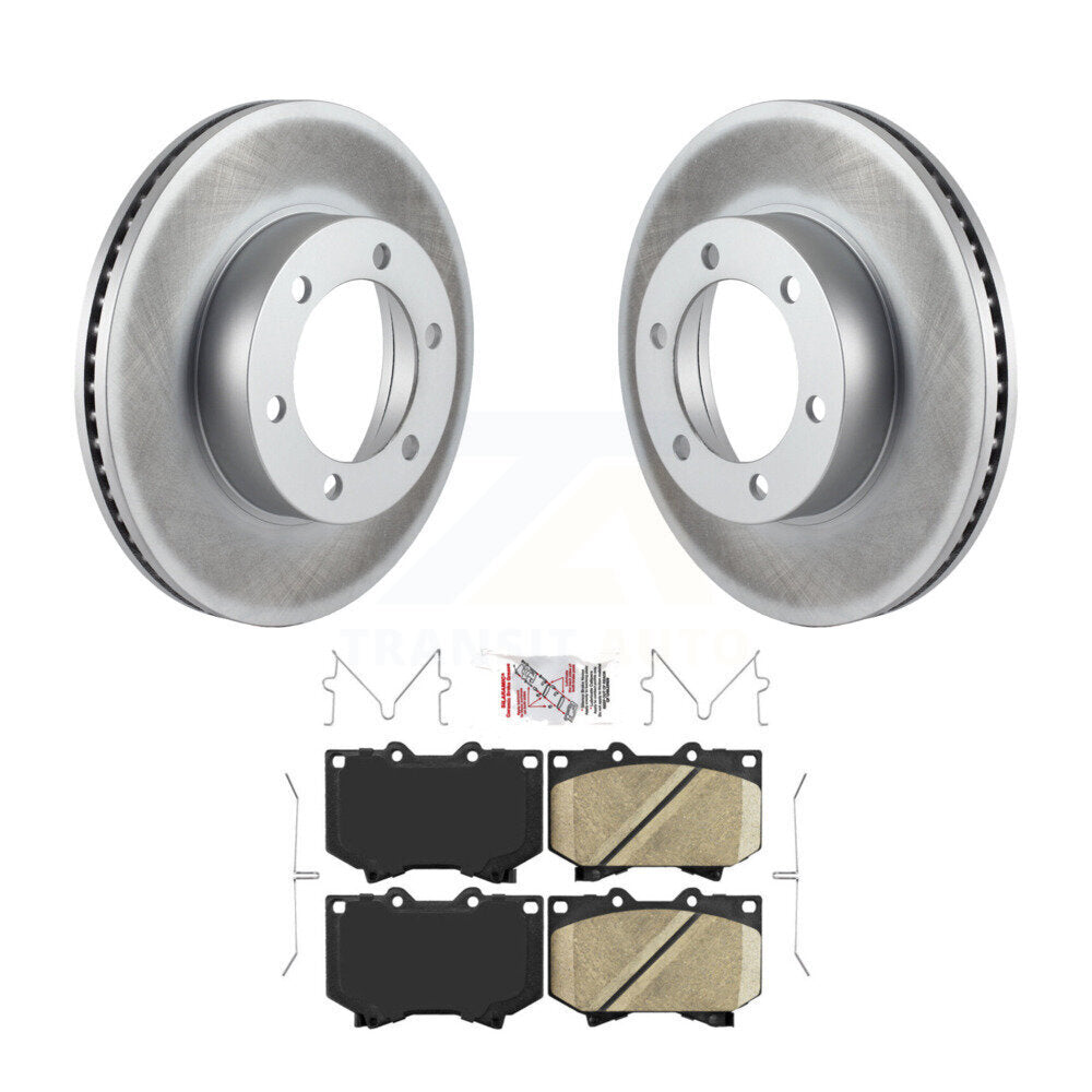 Coated Disc Rotors and Ceramic Brake Pads Kit-KGA-100632 - Kit.bestparts.ca Kit.bestparts.ca