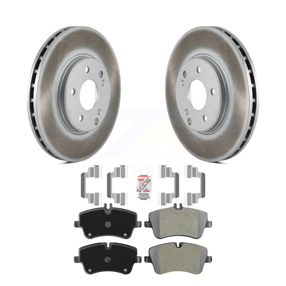 Coated Disc Rotors and Semi-Metallic Brake Pads Kit-KGA-100635 - Kit.bestparts.ca