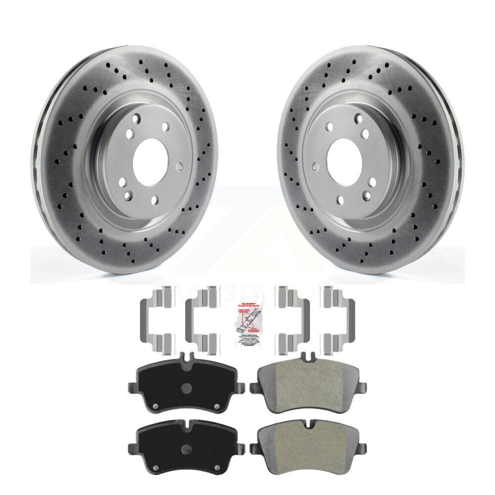 Coated Disc Rotors and Semi-Metallic Brake Pads Kit-KGA-100638 - Kit.bestparts.ca