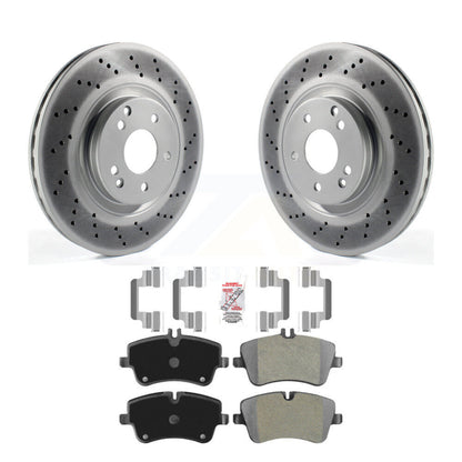Coated Disc Rotors and Semi-Metallic Brake Pads Kit-KGA-100638 - Kit.bestparts.ca