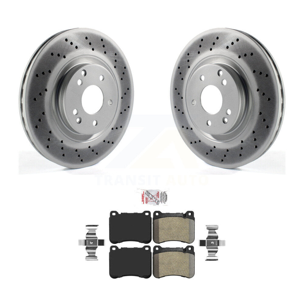 Coated Disc Rotors and Semi-Metallic Brake Pads Kit-KGA-100639 - Kit.bestparts.ca