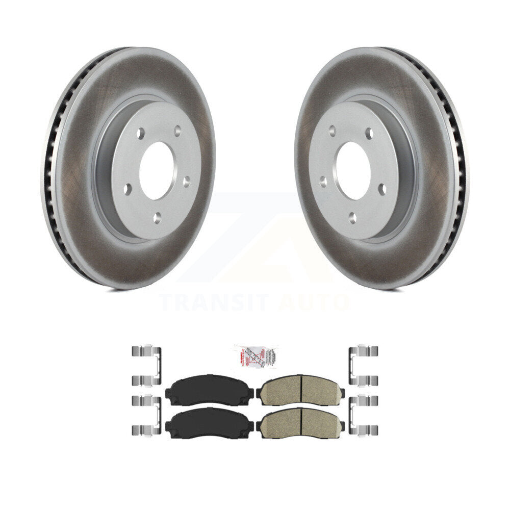 Coated Disc Rotors and Ceramic Brake Pads Kit-KGA-100640 - Kit.bestparts.ca Kit.bestparts.ca