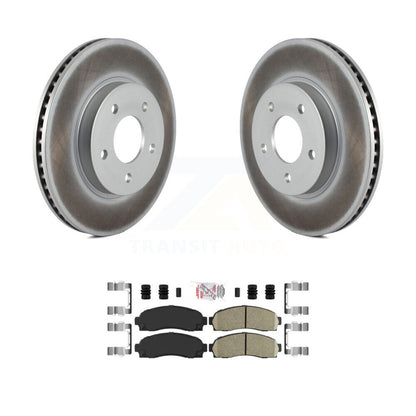 Coated Disc Rotors and Ceramic Brake Pads Kit-KGA-100641 - Kit.bestparts.ca