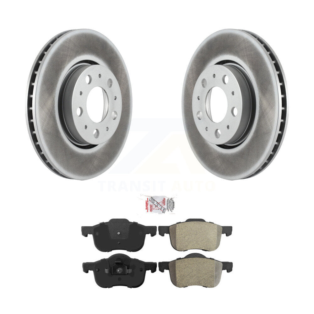 Coated Disc Rotors and Semi-Metallic Brake Pads Kit-KGA-100662 - Kit.bestparts.ca Kit.bestparts.ca