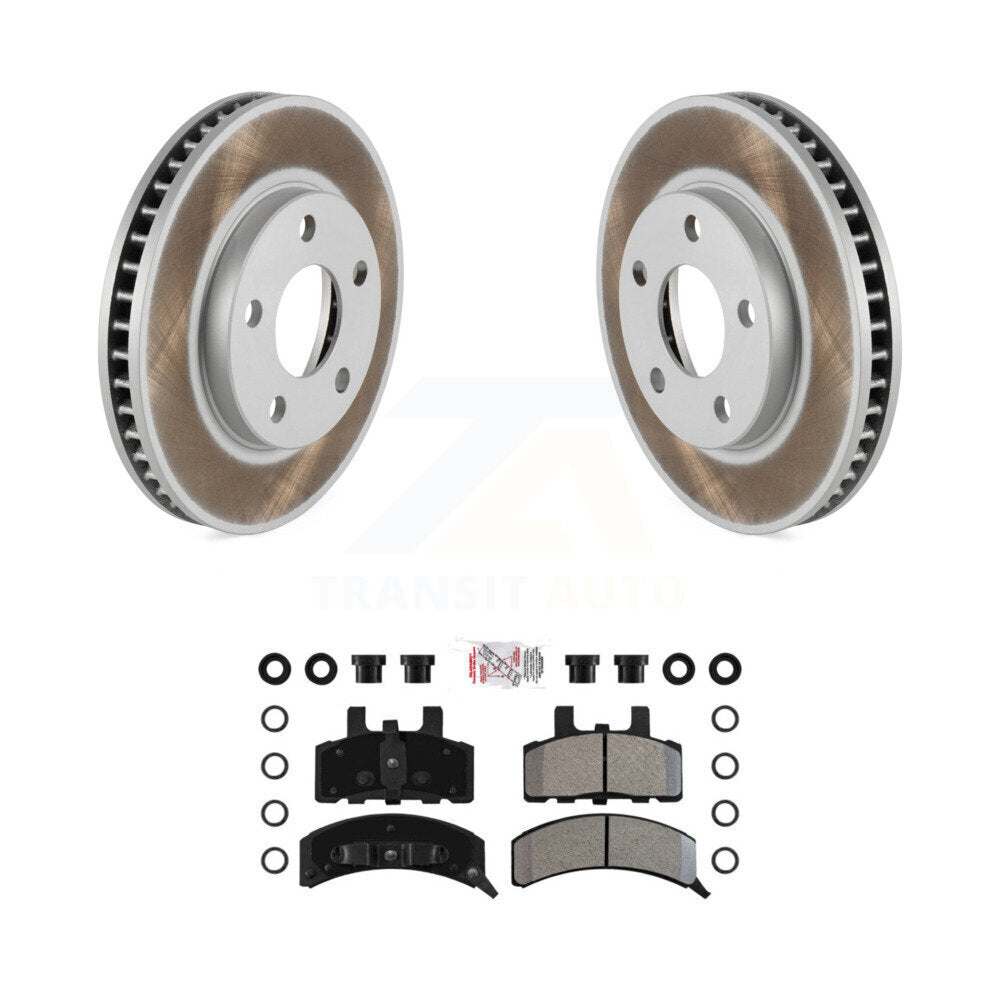 coated disc rotors and semi metallic brake pads-kga-100667 - Kit.bestparts.ca