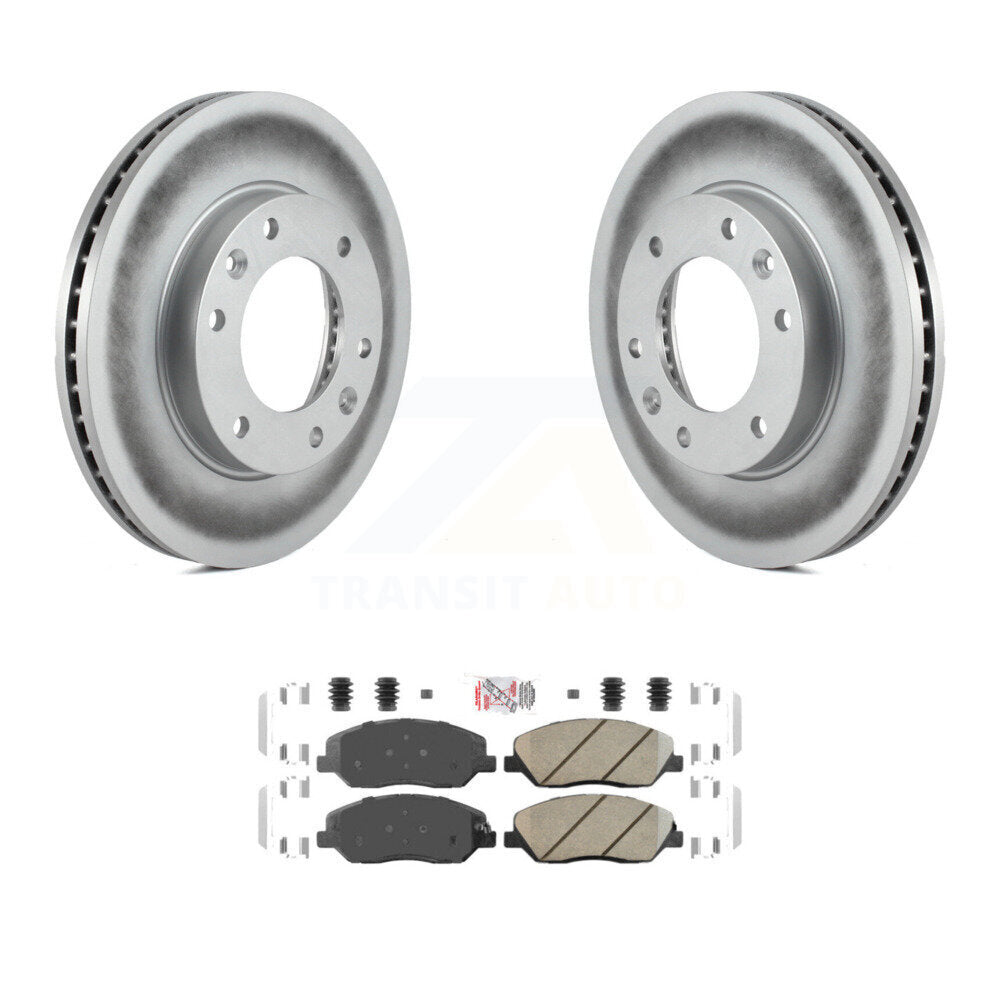 Coated Disc Rotors and Ceramic Brake Pads Kit-KGA-100672 - Kit.bestparts.ca