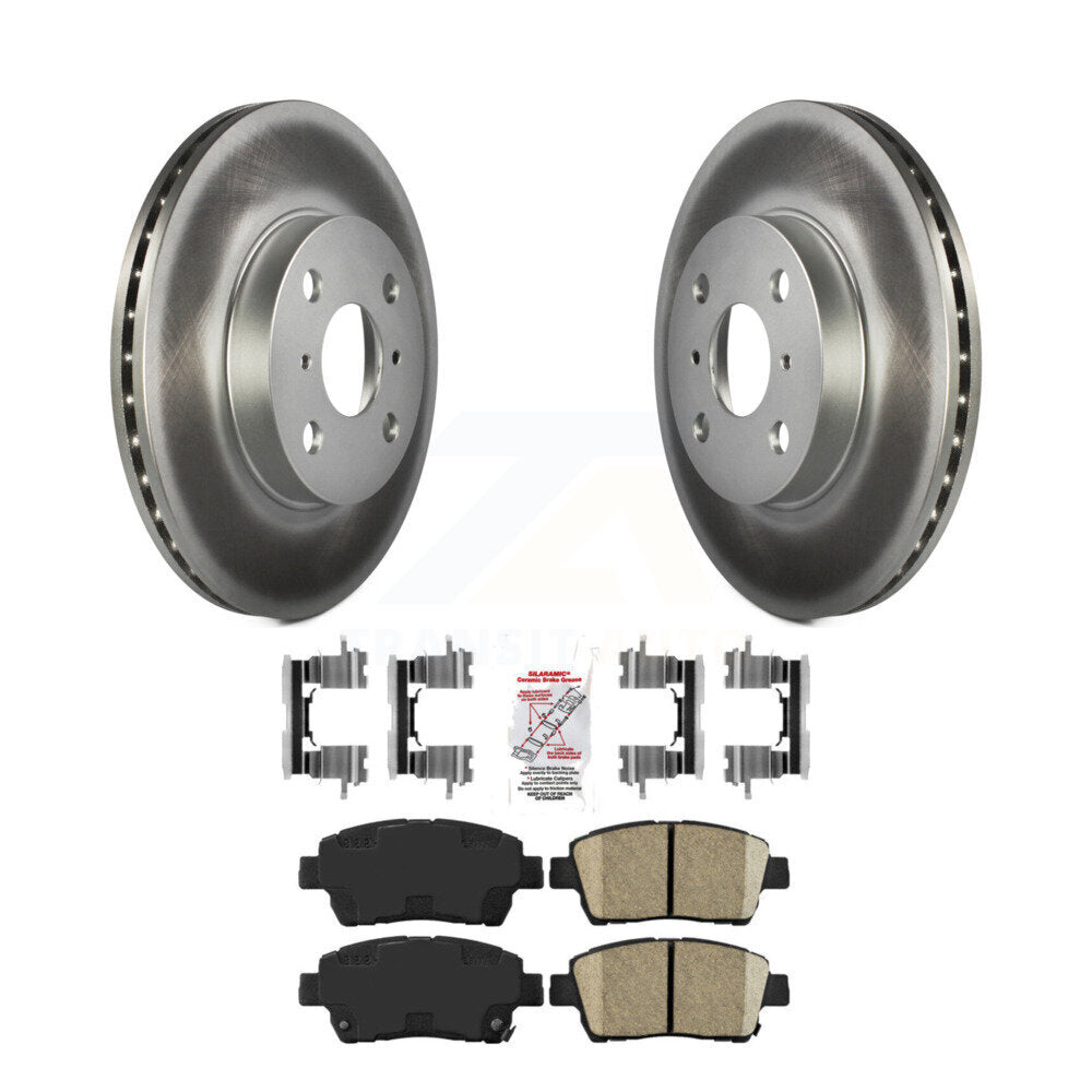 Coated Disc Rotors and Ceramic Brake Pads Kit-KGA-100677 - Kit.bestparts.ca Kit.bestparts.ca