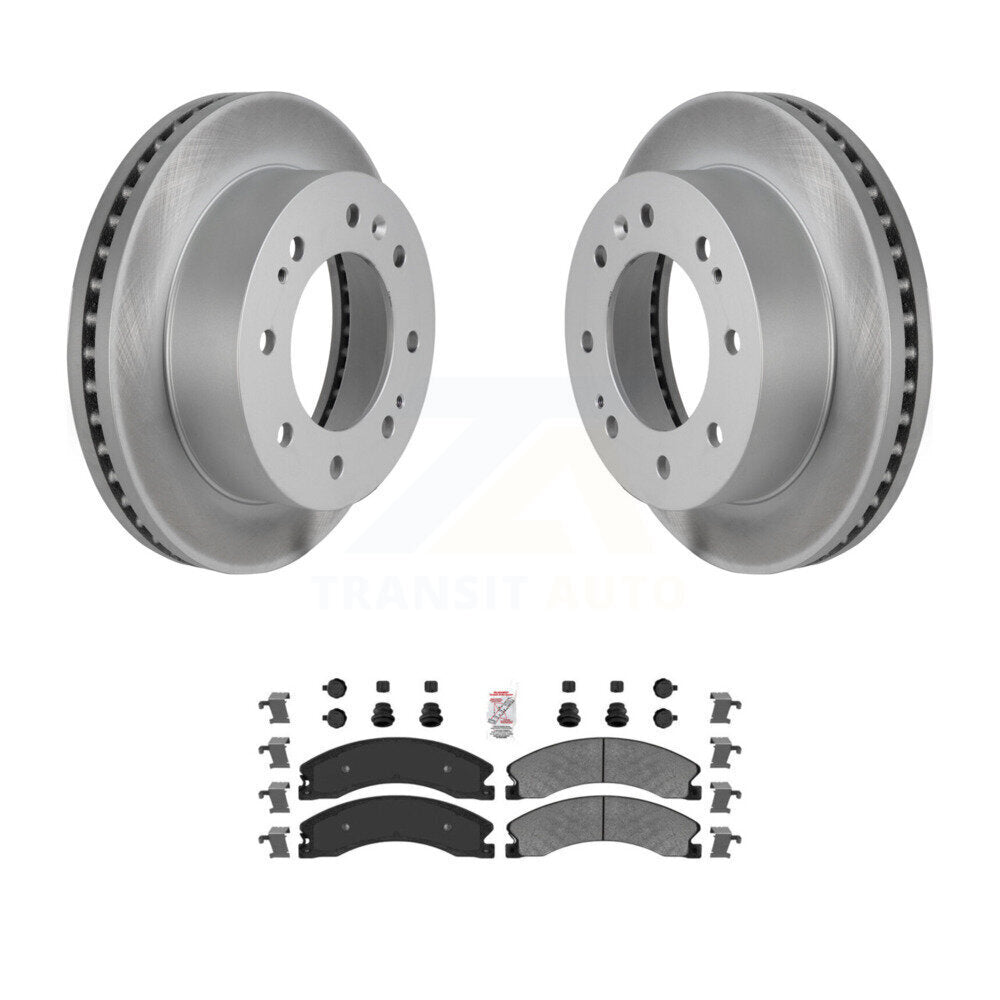 Coated Disc Rotors and Semi-Metallic Brake Pads Kit-KGA-100683 - Kit.bestparts.ca Kit.bestparts.ca