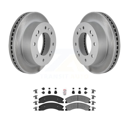 Coated Disc Rotors and Semi-Metallic Brake Pads Kit-KGA-100683 - Kit.bestparts.ca