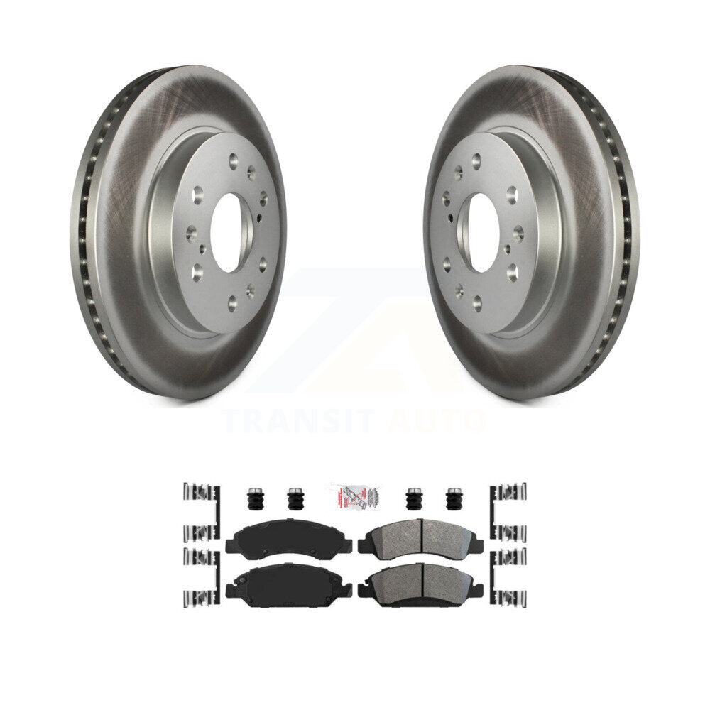 Coated Disc Rotors and Semi-Metallic Brake Pads Kit-KGA-100689 - Kit.bestparts.ca Kit.bestparts.ca