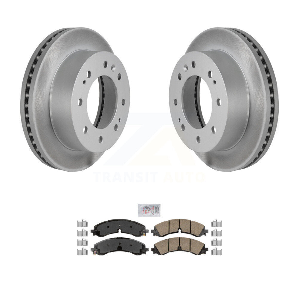 Coated Disc Rotors and Ceramic Brake Pads Kit-KGA-100690 - Kit.bestparts.ca