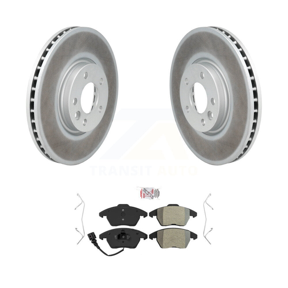 Coated Disc Rotors and Semi-Metallic Brake Pads Kit-KGA-100695 - Kit.bestparts.ca
