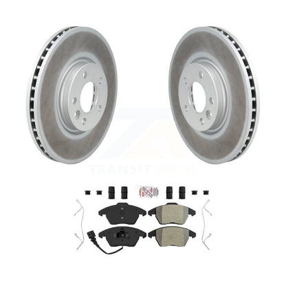 Coated Disc Rotors and Semi-Metallic Brake Pads Kit-KGA-100696 - Kit.bestparts.ca