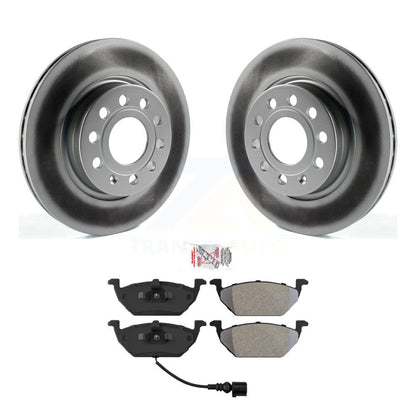 Coated Disc Rotors and Semi-Metallic Brake Pads Kit-KGA-100700 - Kit.bestparts.ca