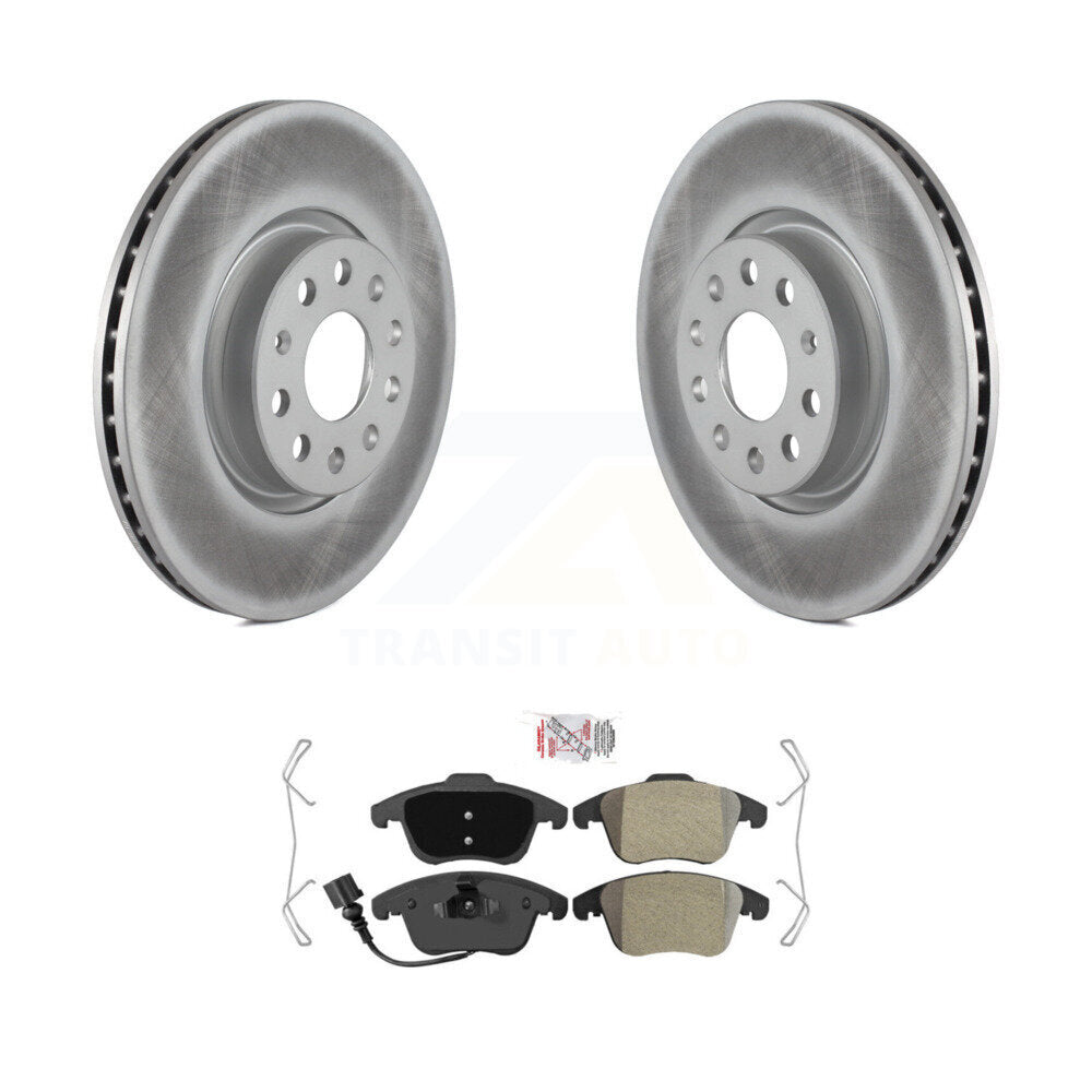Coated Disc Rotors and Semi-Metallic Brake Pads Kit-KGA-100701 - Kit.bestparts.ca