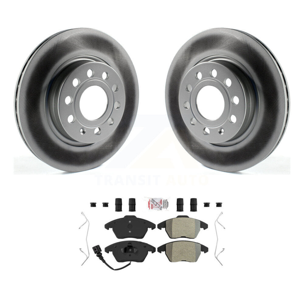 Coated Disc Rotors and Semi-Metallic Brake Pads Kit-KGA-100703 - Kit.bestparts.ca