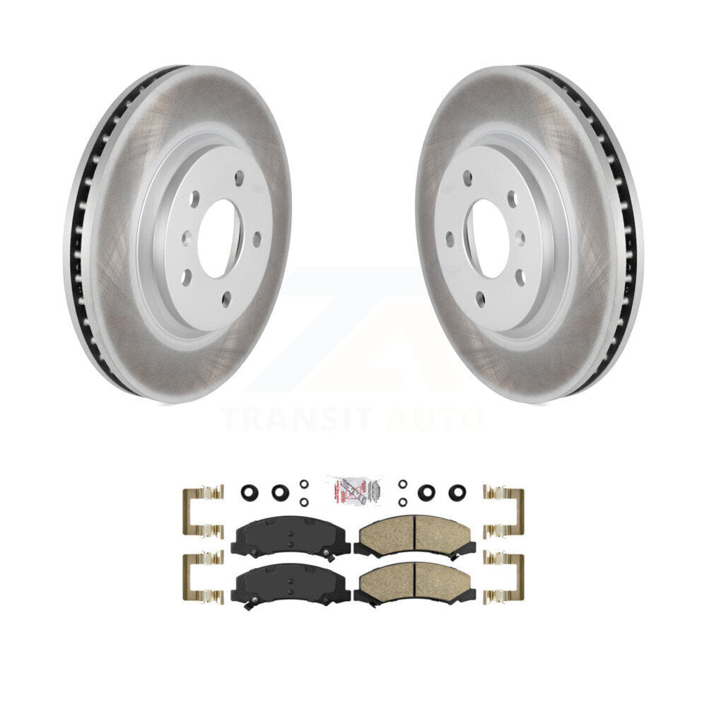Coated Disc Rotors and Ceramic Brake Pads Kit-KGA-100709 - Kit.bestparts.ca
