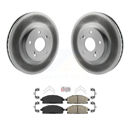 Coated Disc Rotors and Ceramic Brake Pads Kit-KGA-100717 - Kit.bestparts.ca